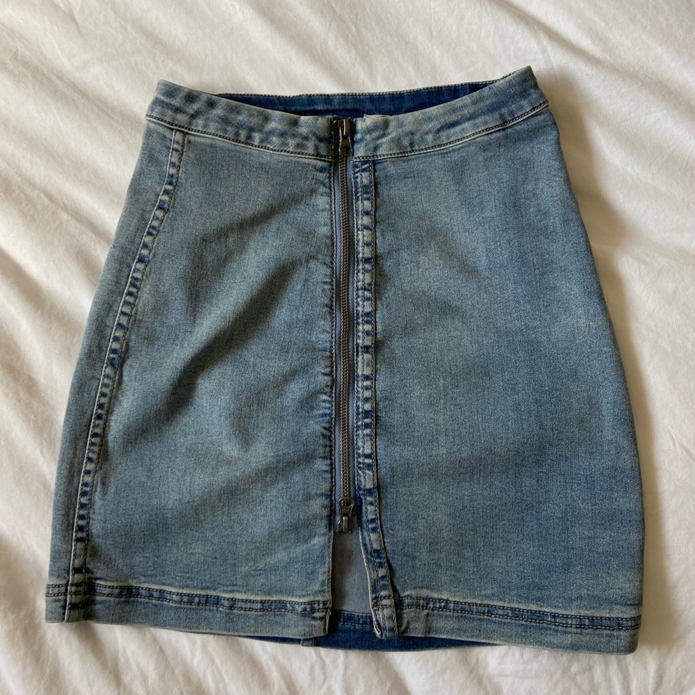 Jean skirt